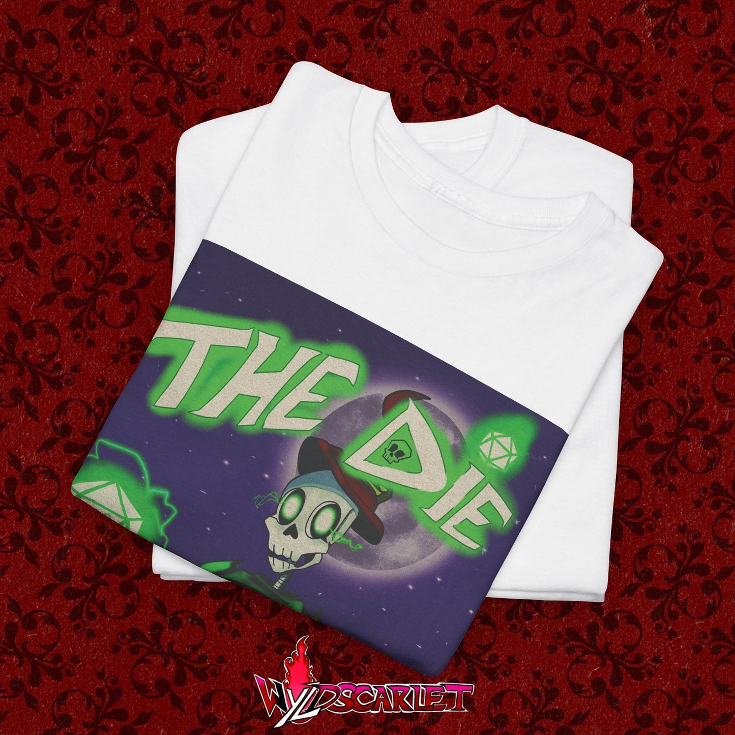 The Die Is Cast Graphic Tee Shirt