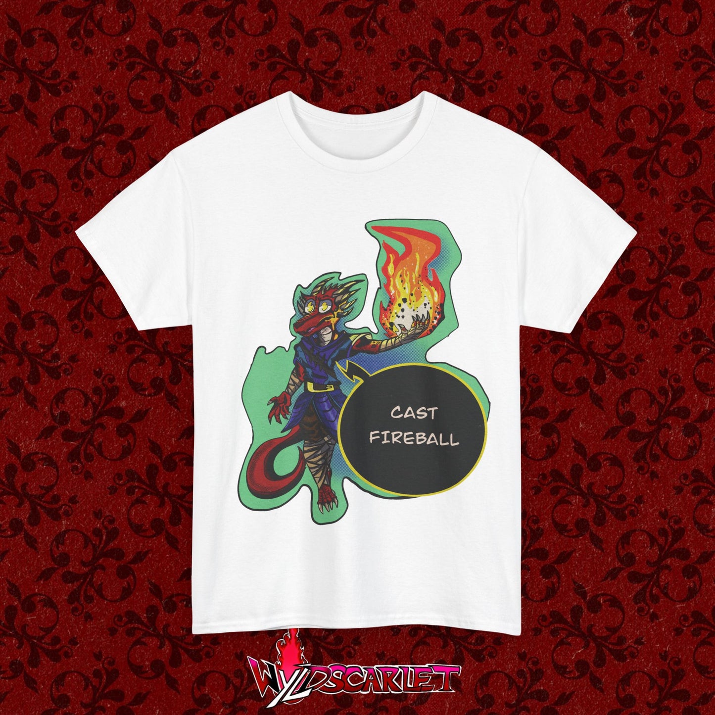 Cast Fireball Graphic Tee Shirt
