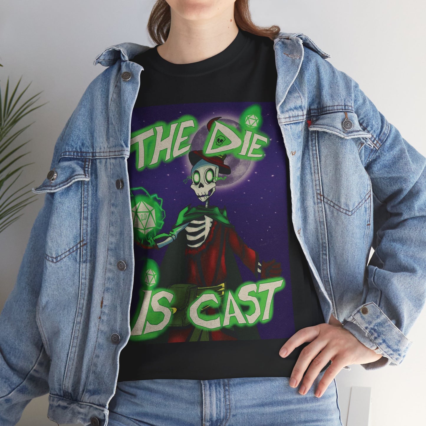 The Die Is Cast Graphic Tee Shirt