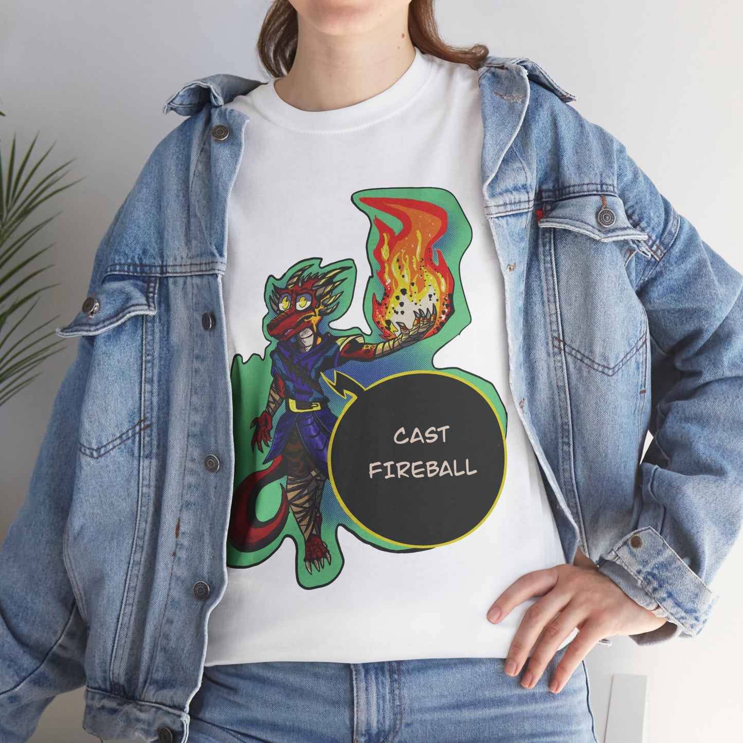 Cast Fireball Graphic Tee Shirt