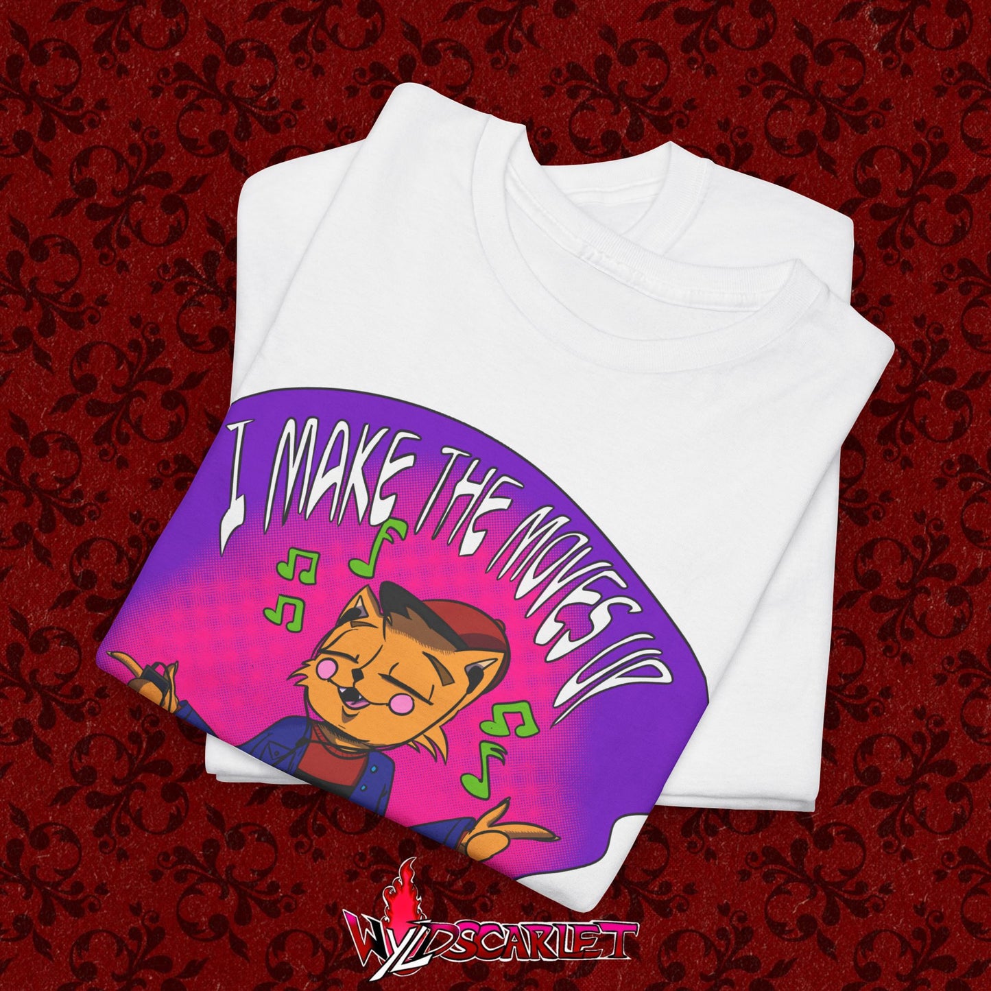 I Make The Moves Up As I Go Graphic Tee Shirt