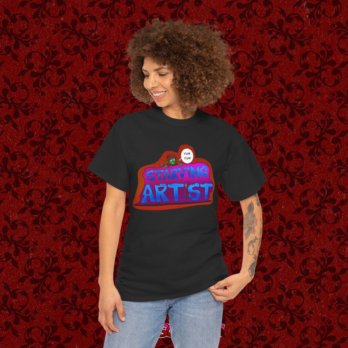 Starving Artist Graphic Tee Shirt