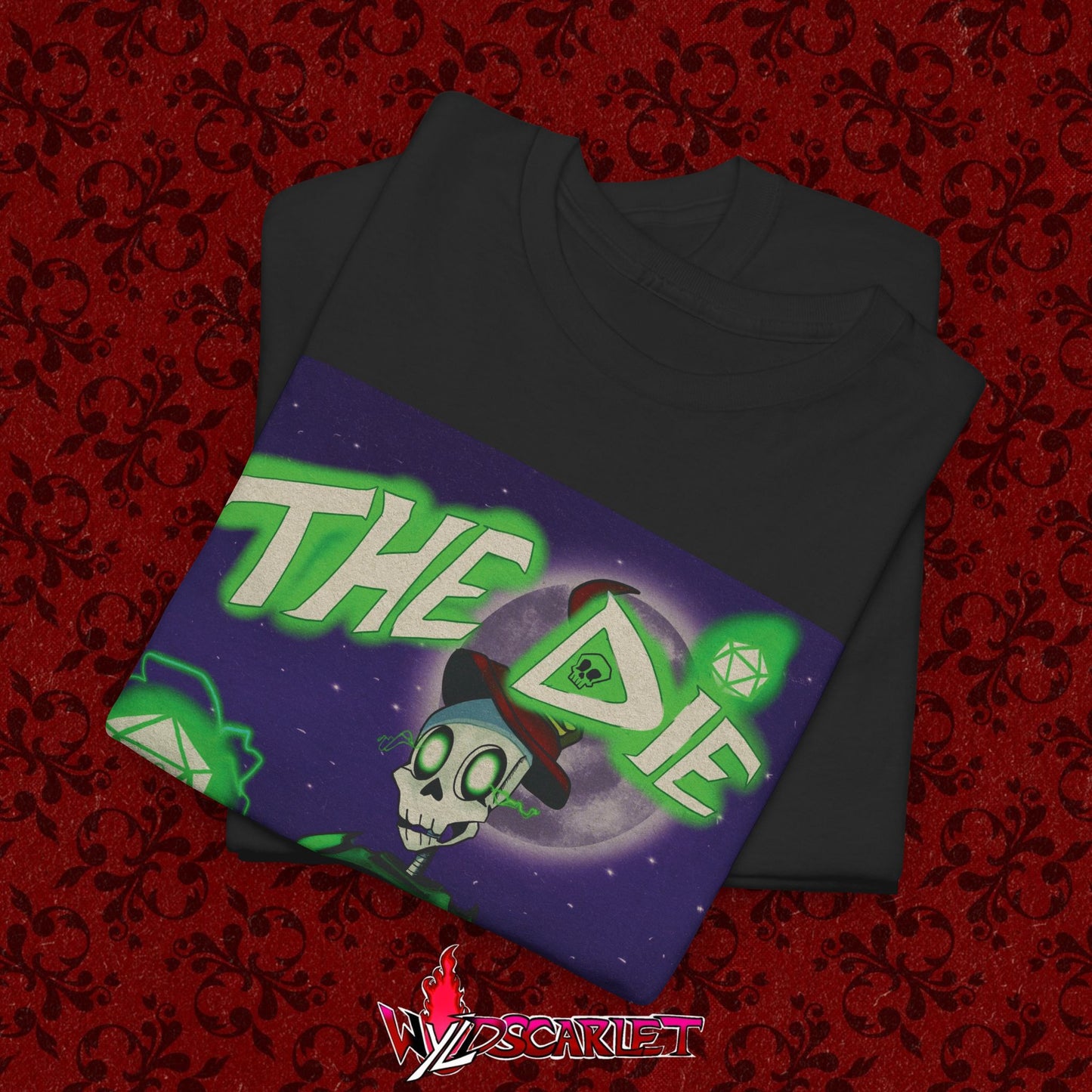 The Die Is Cast Graphic Tee Shirt