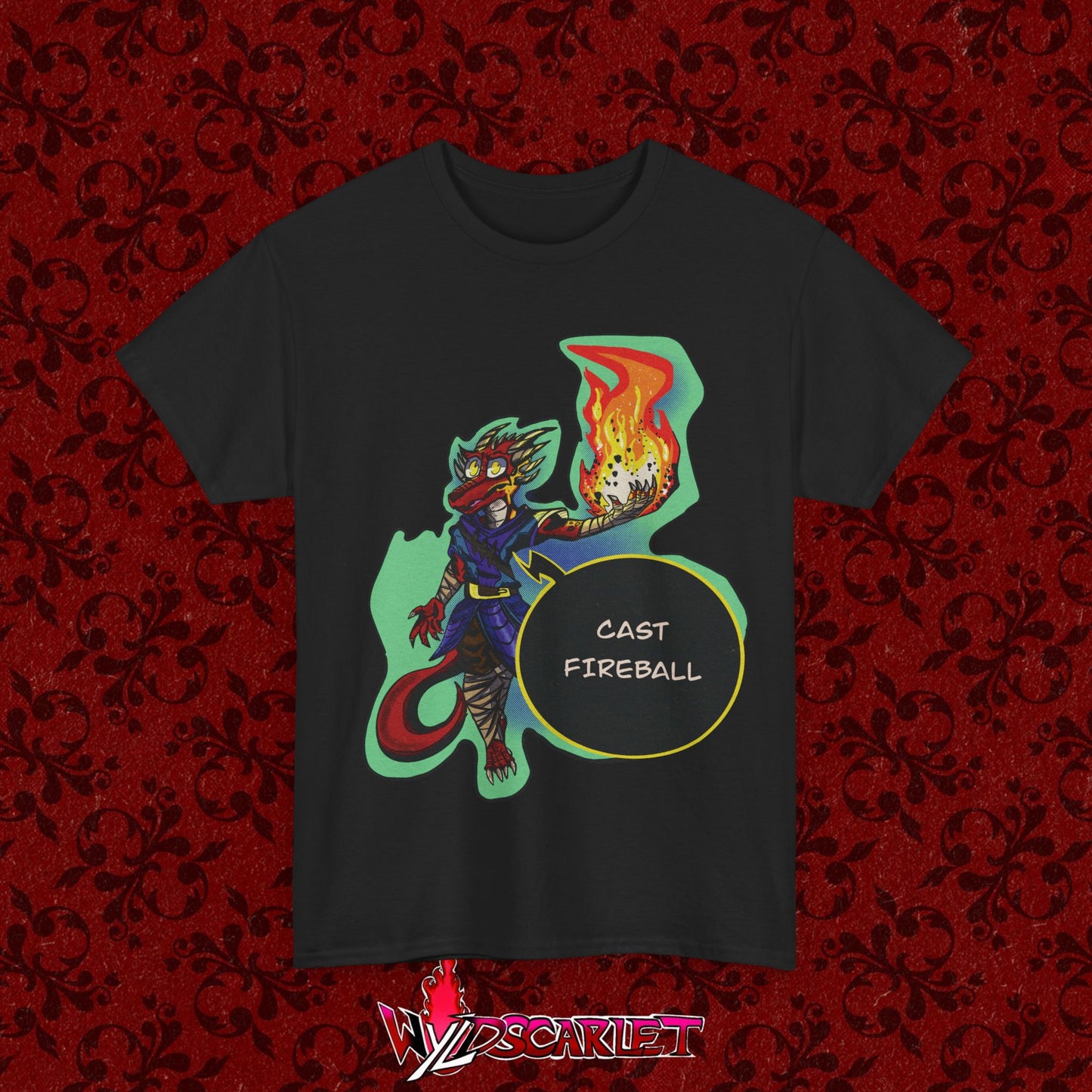 Cast Fireball Graphic Tee Shirt