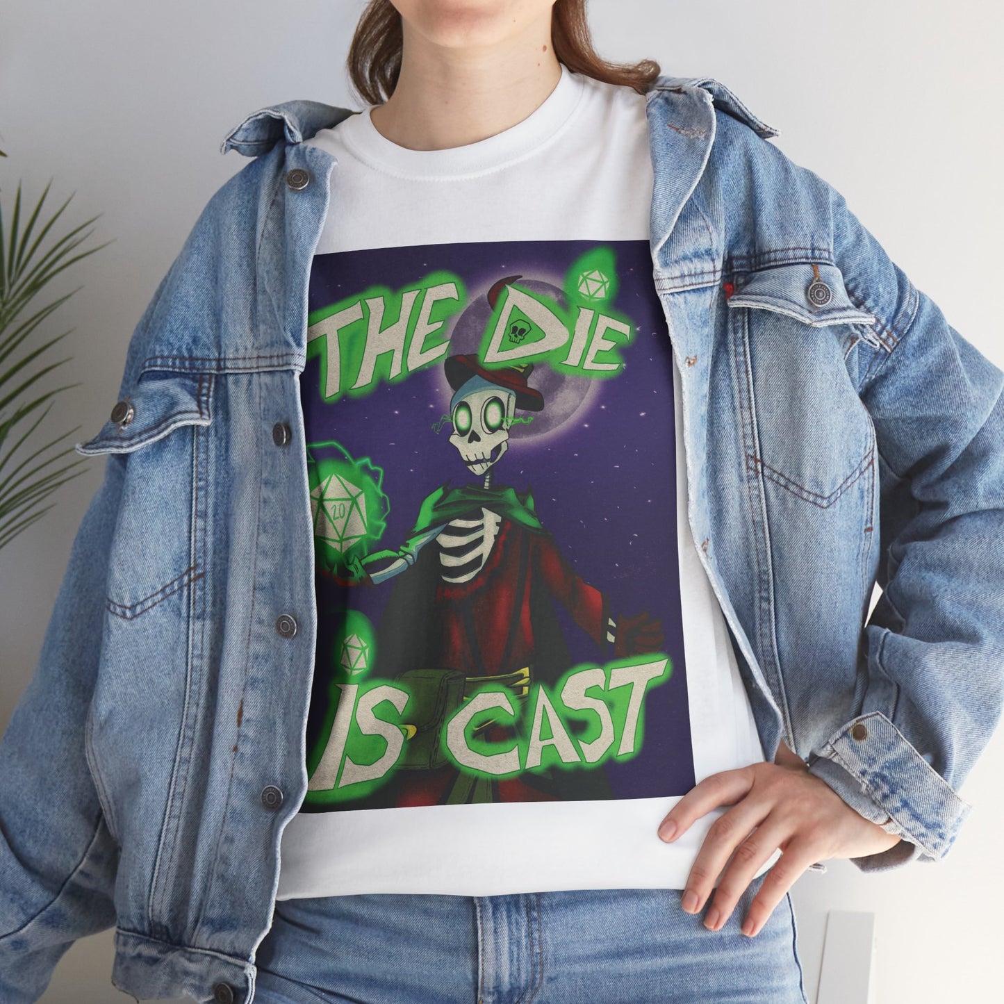 The Die Is Cast Graphic Tee Shirt