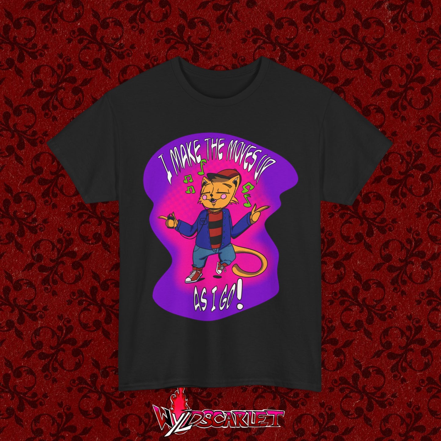 I Make The Moves Up As I Go Graphic Tee Shirt