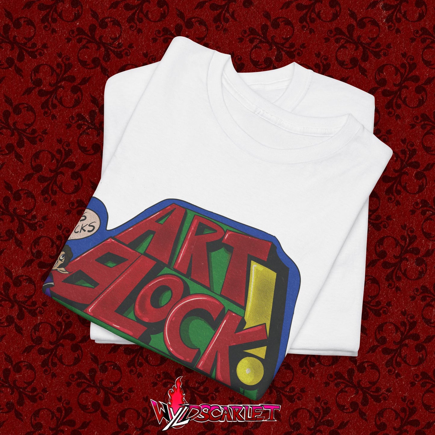Art Block Graphic Tee Shirt