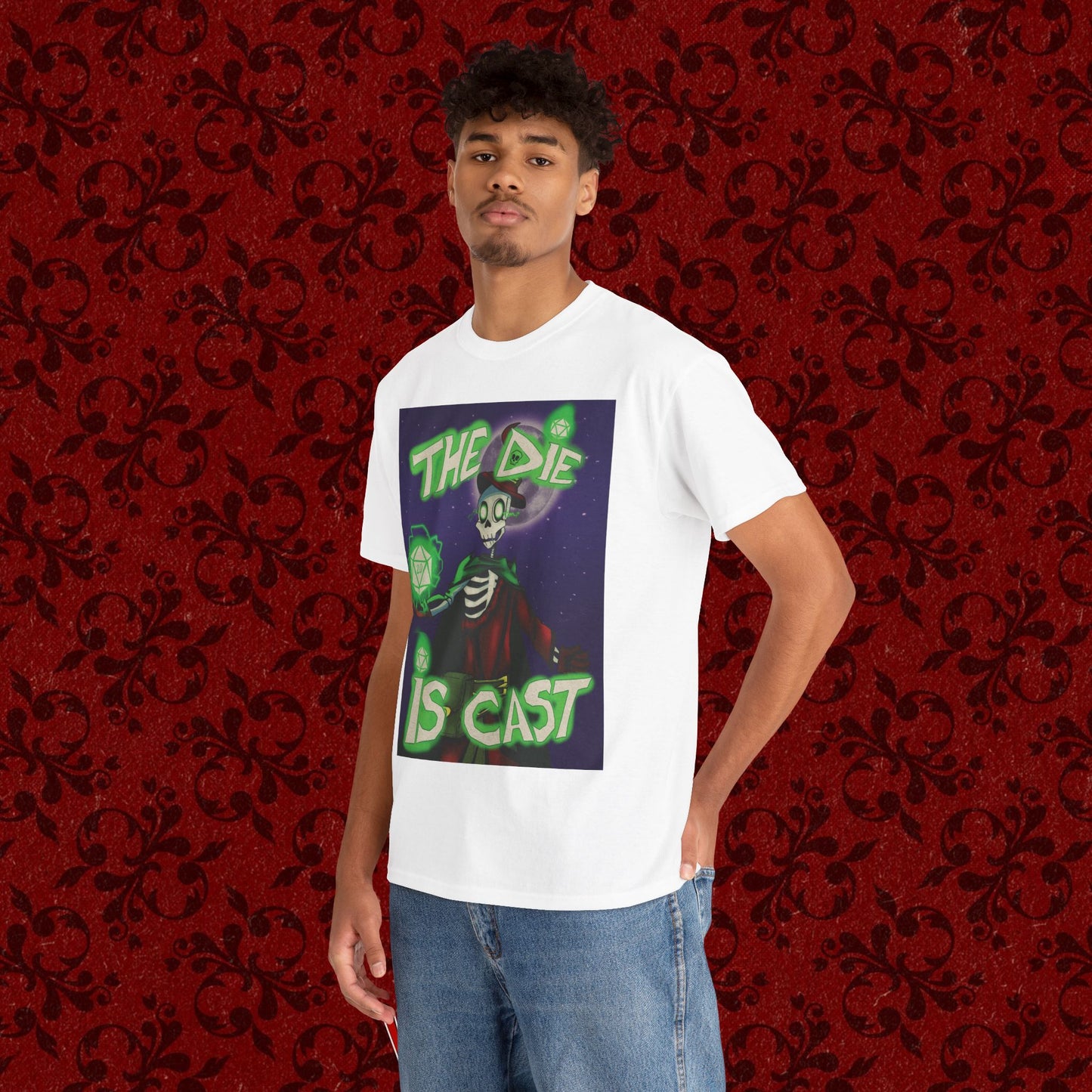 The Die Is Cast Graphic Tee Shirt
