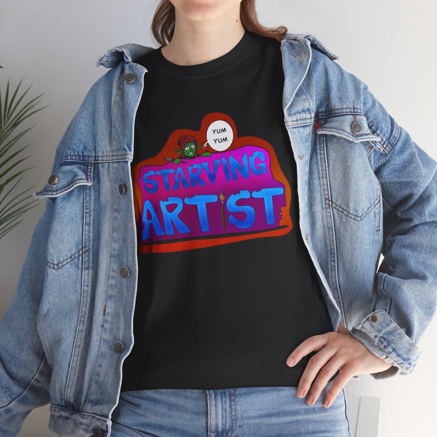 Starving Artist Graphic Tee Shirt