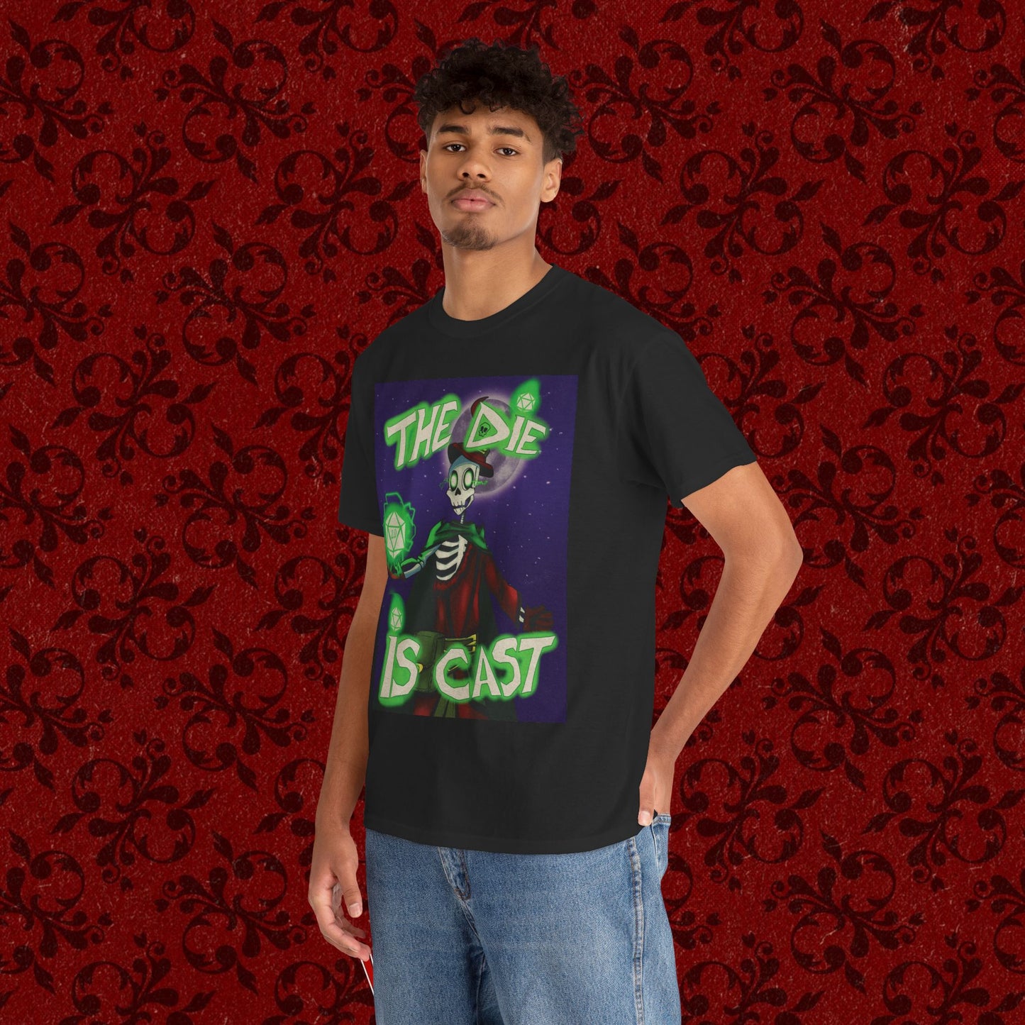 The Die Is Cast Graphic Tee Shirt