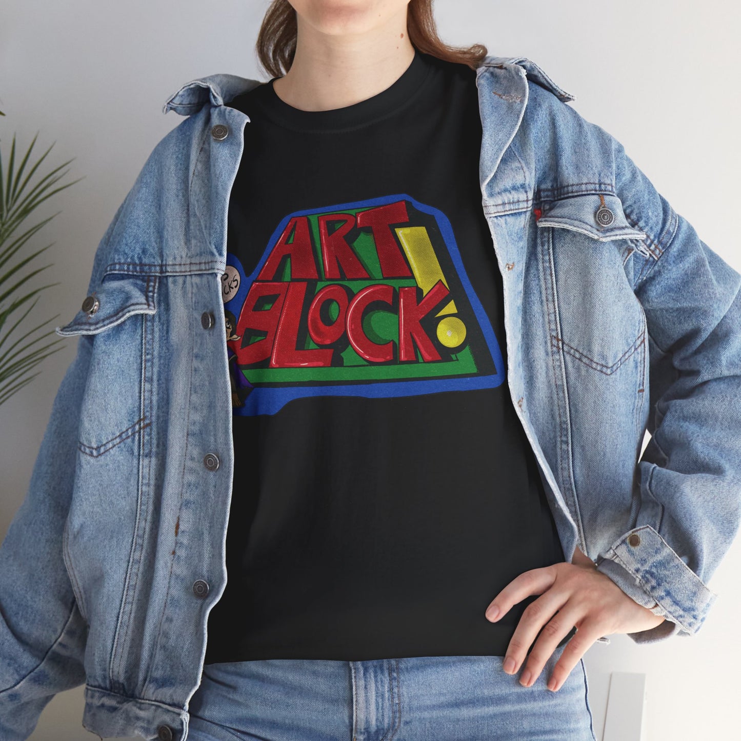 Art Block Graphic Tee Shirt