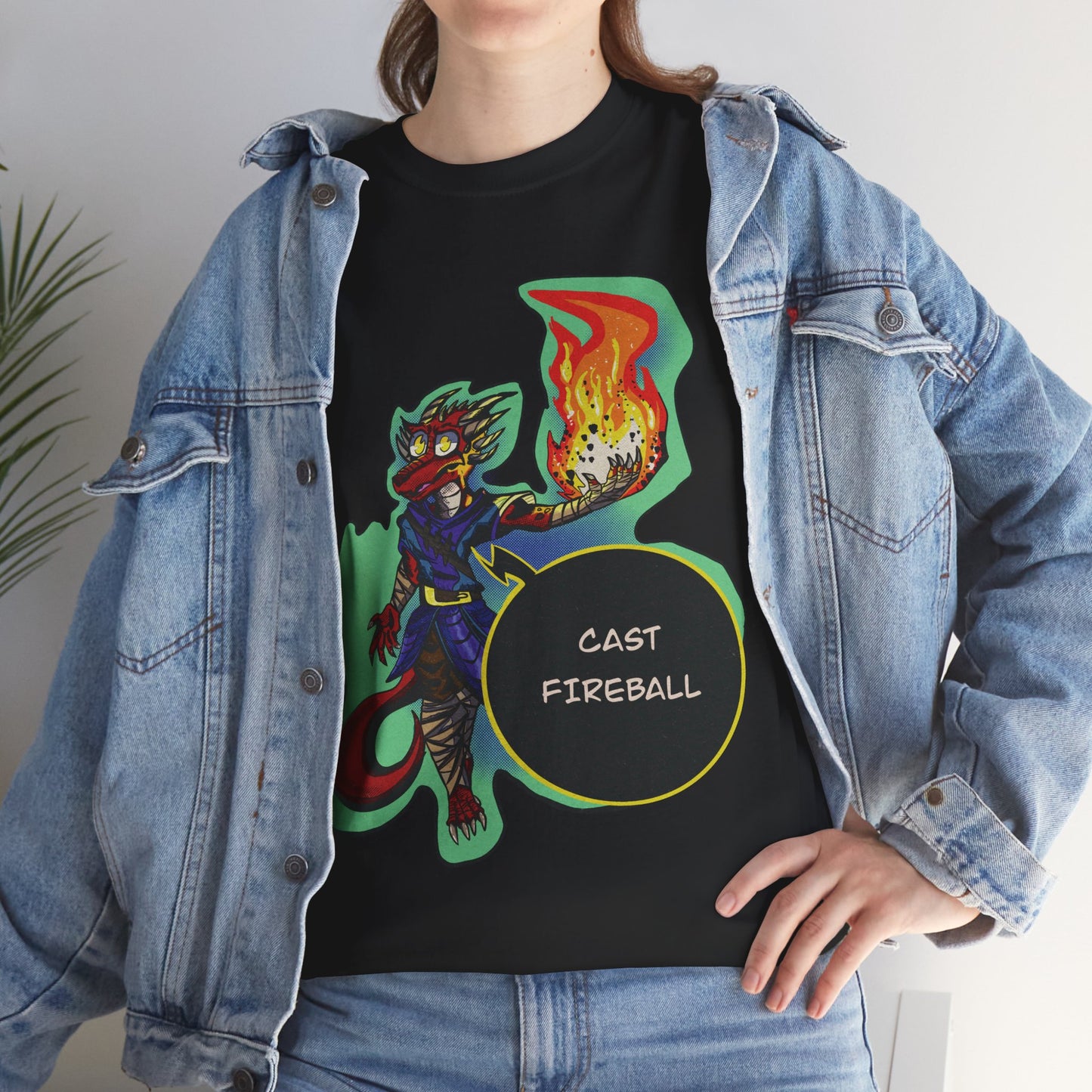 Cast Fireball Graphic Tee Shirt
