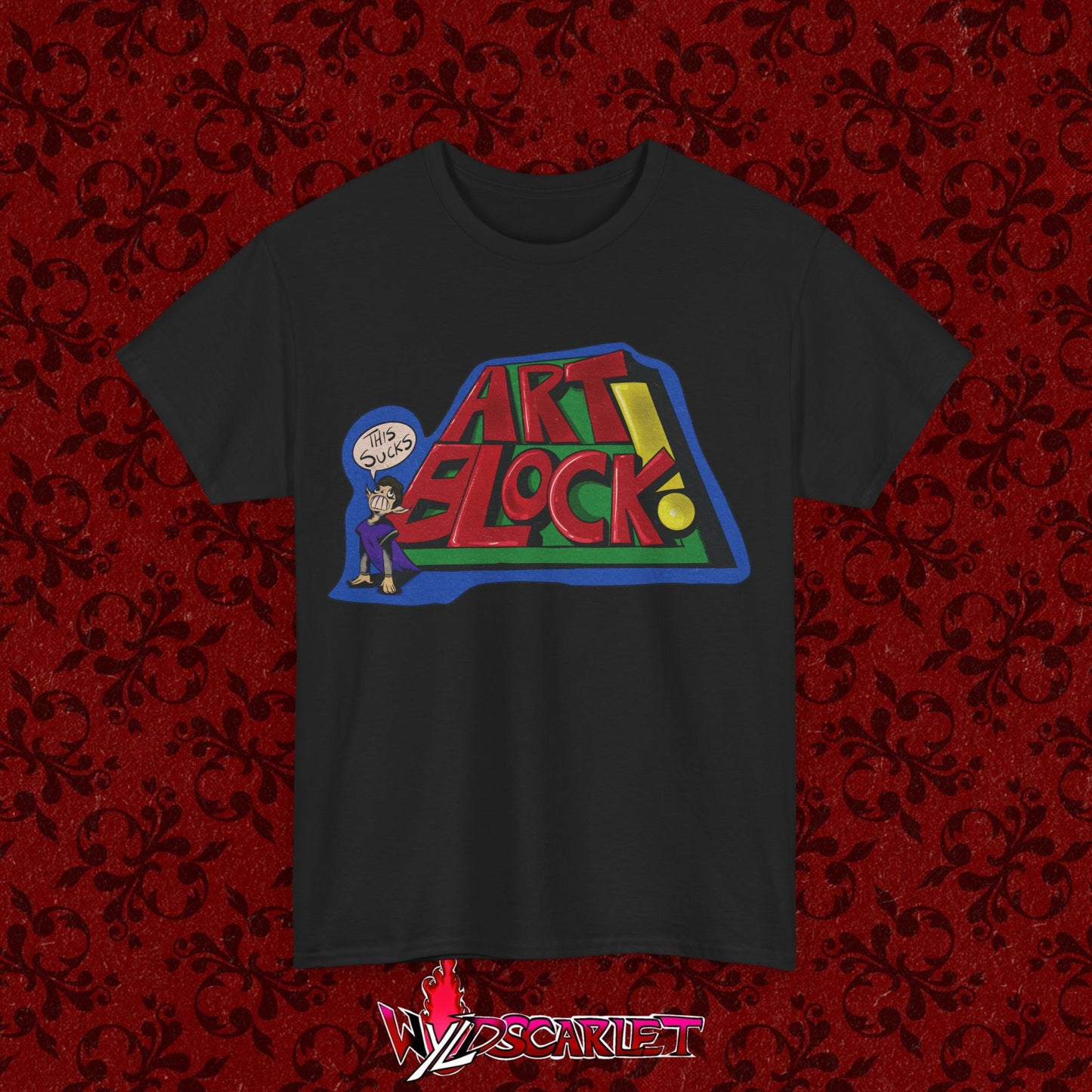 Art Block Graphic Tee Shirt