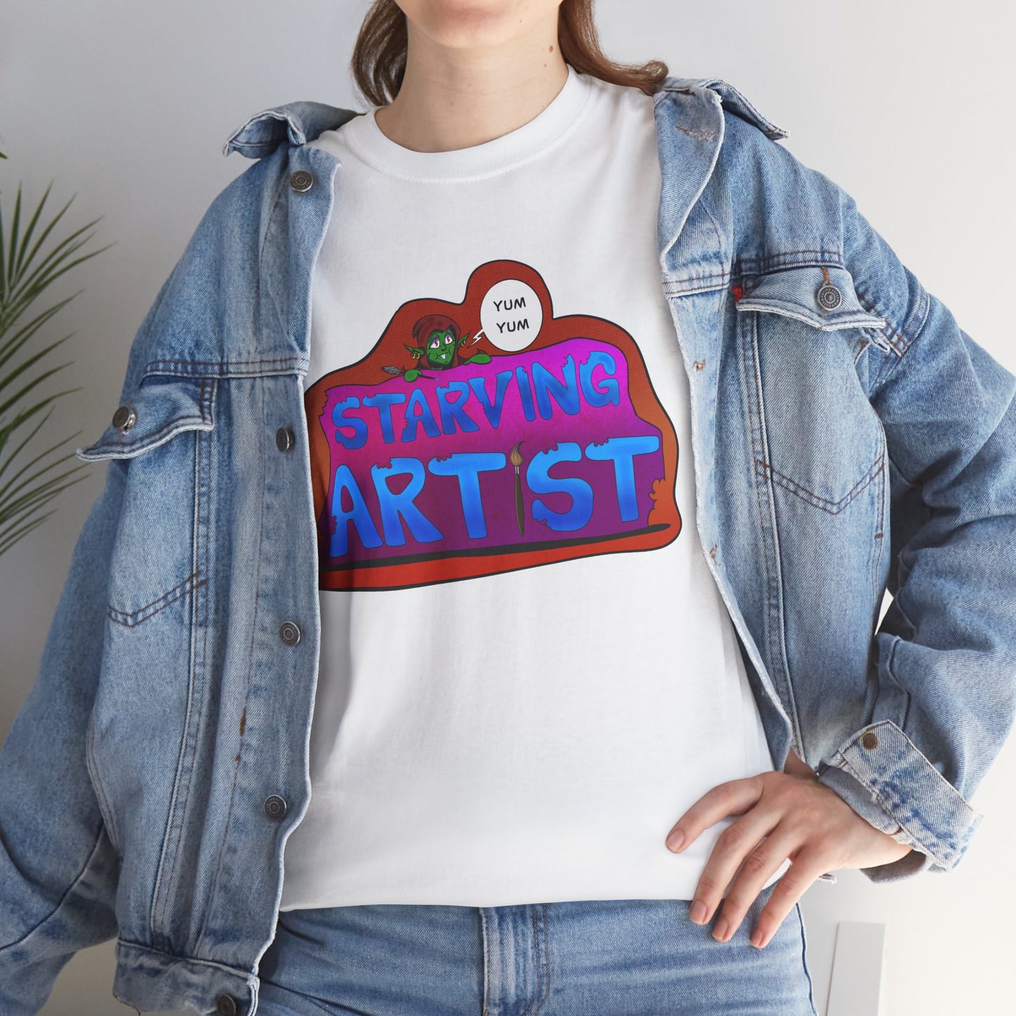 Starving Artist Graphic Tee Shirt