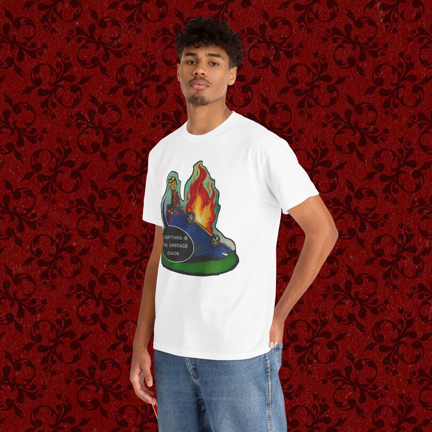 Embrace Chaos Graphic Tee Shirt