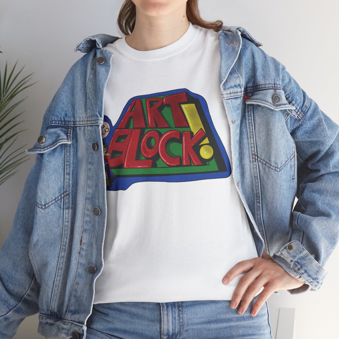 Art Block Graphic Tee Shirt