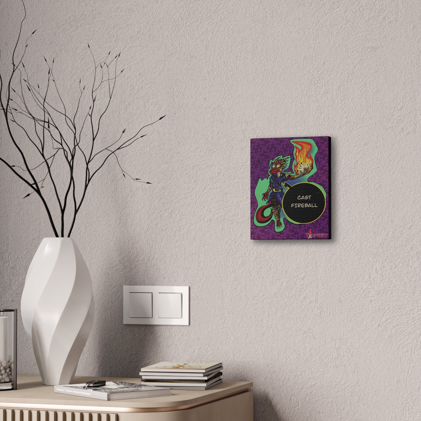 Cast Fireball (Print)