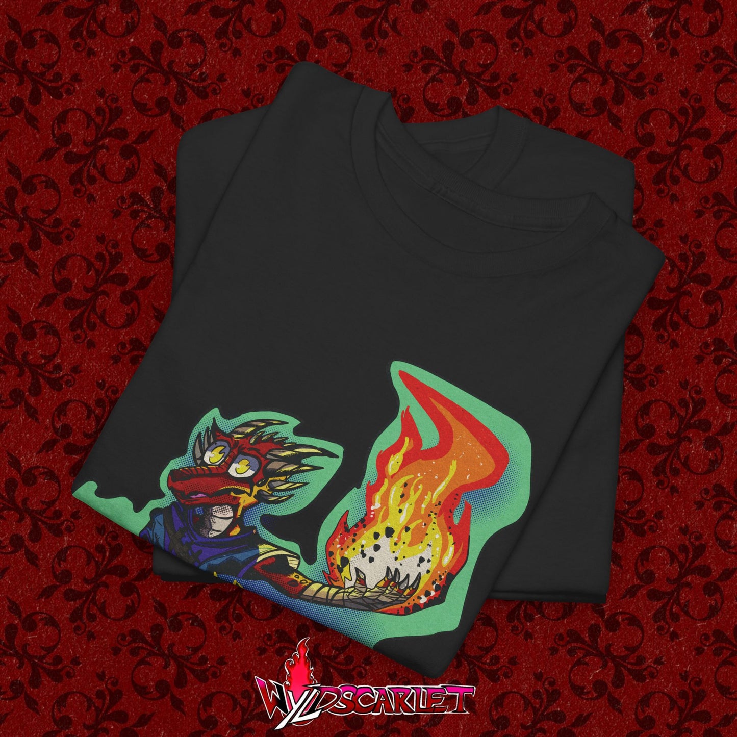 Cast Fireball Graphic Tee Shirt