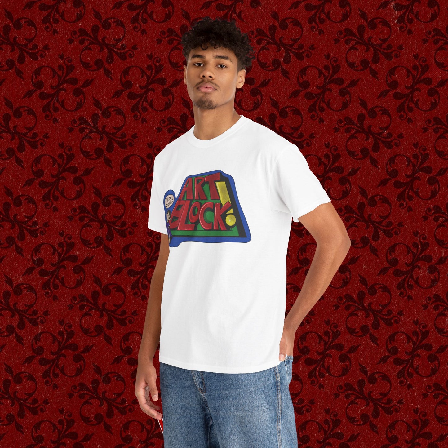 Art Block Graphic Tee Shirt