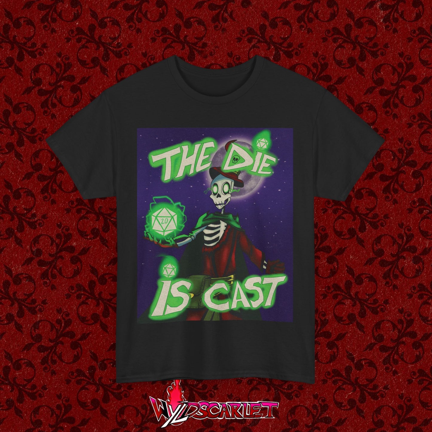 The Die Is Cast Graphic Tee Shirt