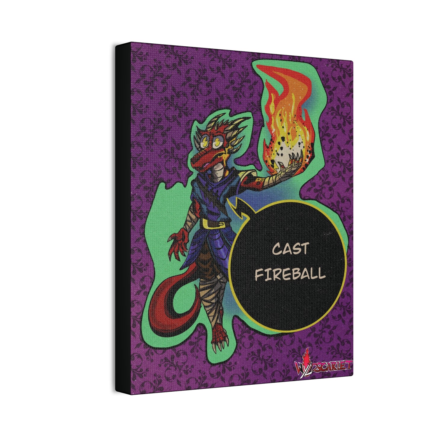 Cast Fireball (Print)