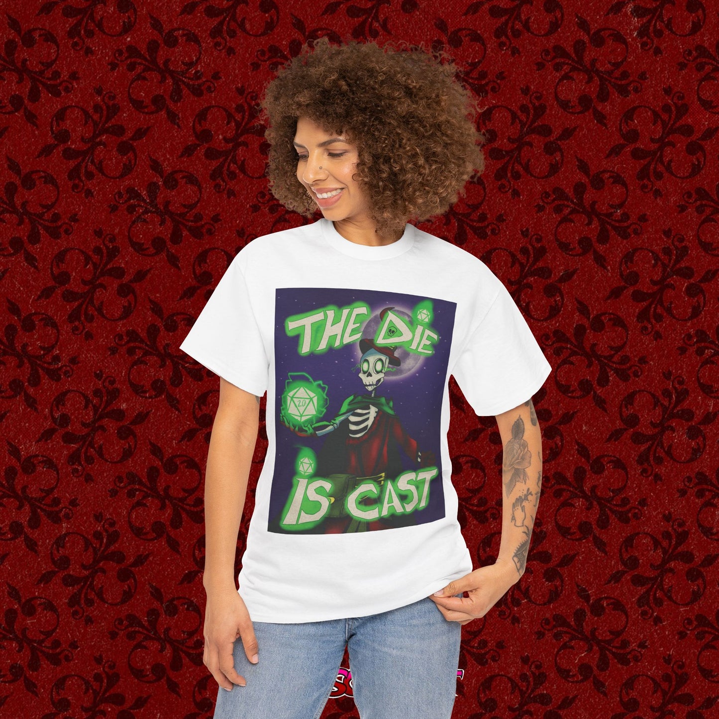 The Die Is Cast Graphic Tee Shirt