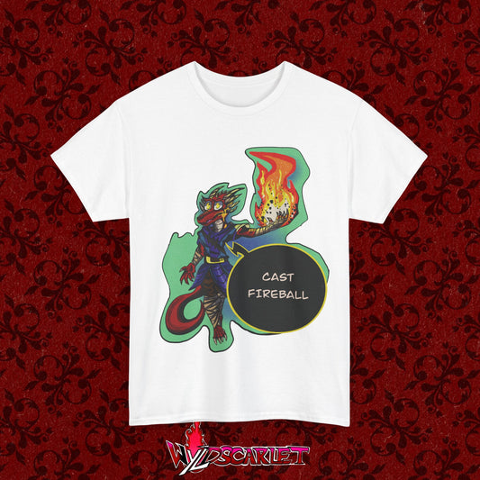 Cast Fireball Graphic Tee Shirt