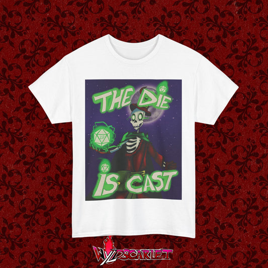The Die Is Cast Graphic Tee Shirt