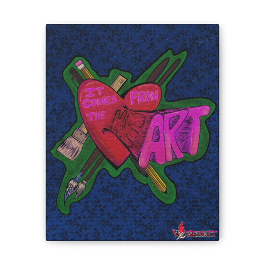 Art Comes From The Heart (Print)