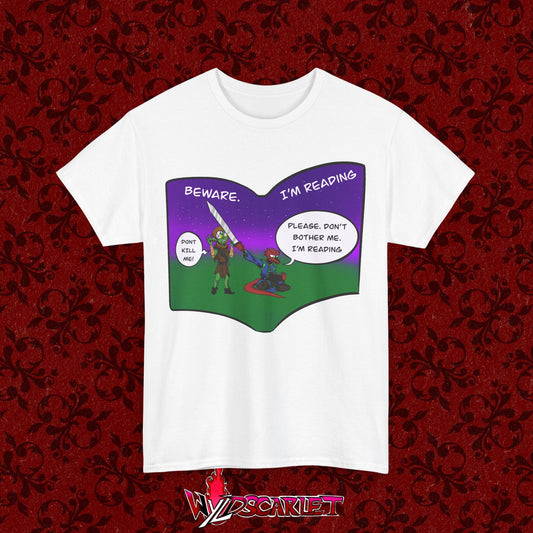 Beware I’m Reading Graphic Tee Shirt