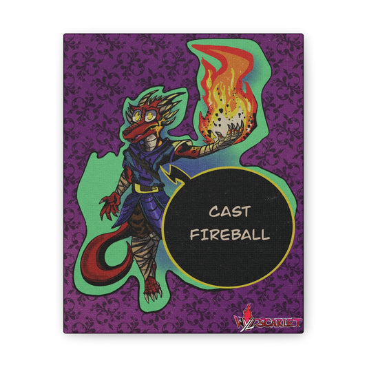 Cast Fireball (Print)