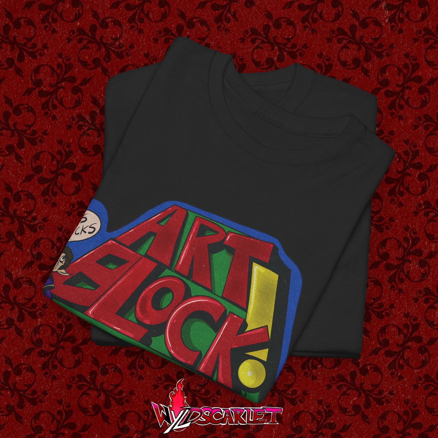 Art Block Graphic Tee Shirt
