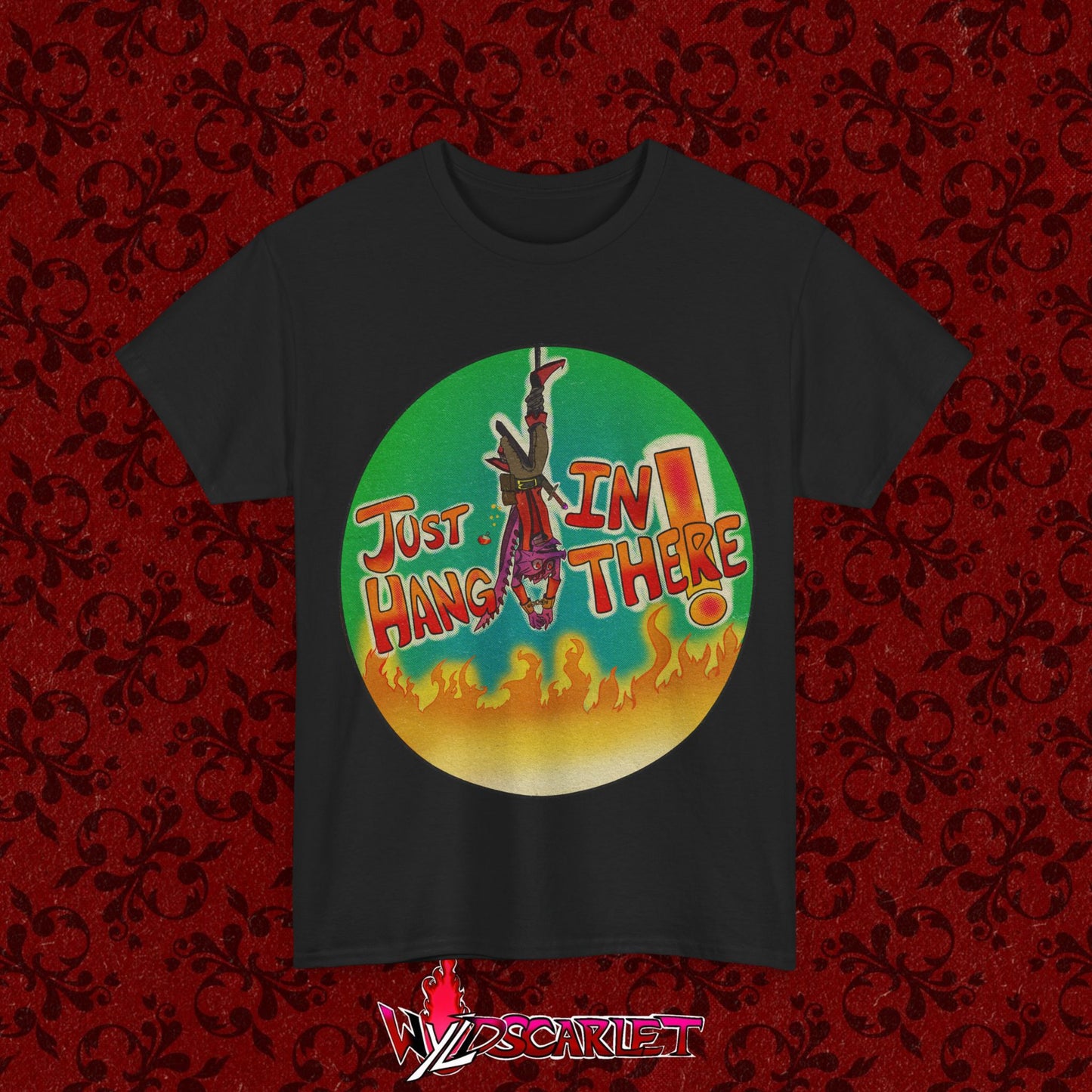 Just Hang In There Graphic Tee Shirt
